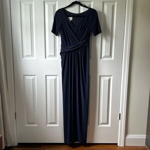 BHLDN Navy Gown